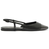SAPATILHA SLINGBACK PONTA PRETA VERNIZ PRETA C 30356 0014 0001 ANACAPRI - Vintedoisk